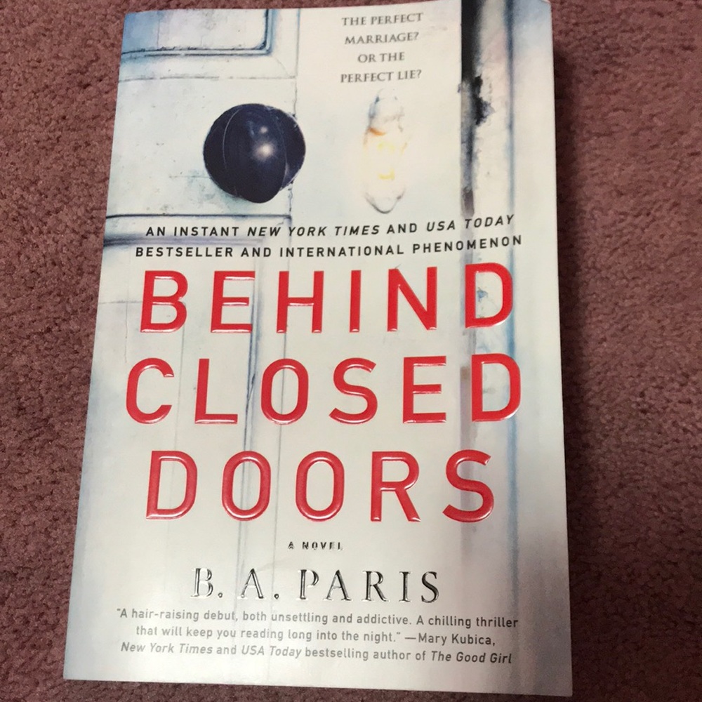 Behind Closed Doors by B.A. Paris